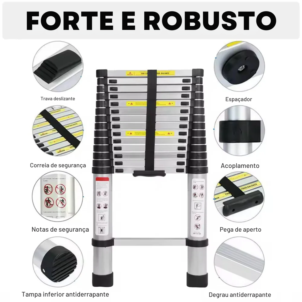 TitanLadder™ — Força e segurança em cada degrau.