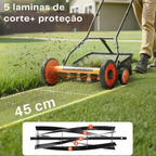 Cortador De Grama 5 Laminas EcoGreen™
