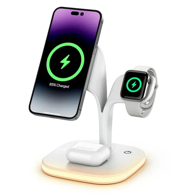 Cargador Magnético Rápido 4 en 1 con LED - Smarts Plant Kux