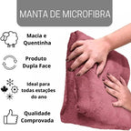 Cobertor casal de microfibra