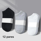 Kit 12 pares de meia masculina