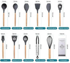 Kit 12 talheres de silicone