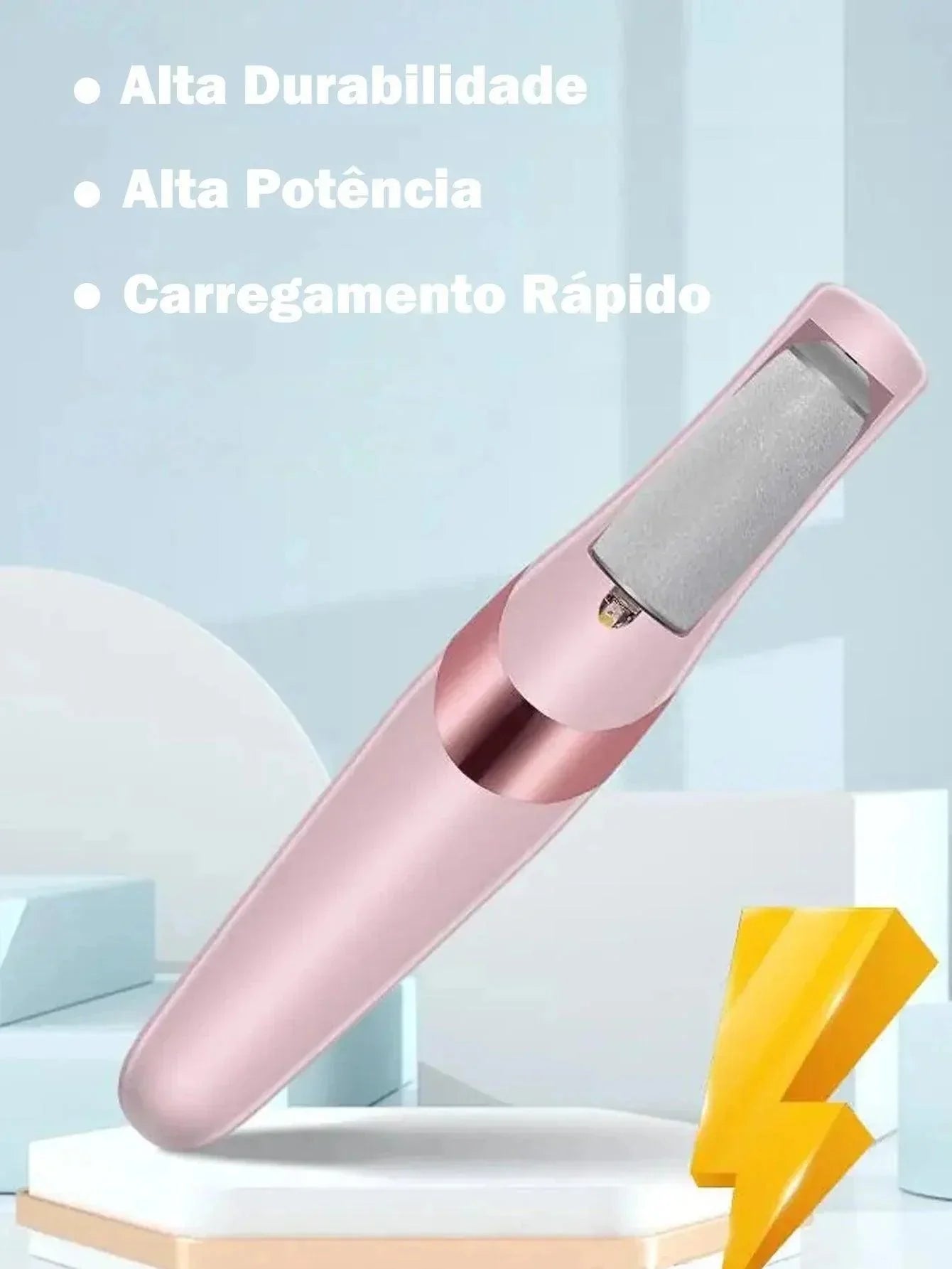 Lixa elétrica para pés