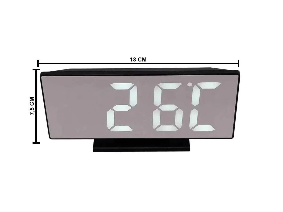 Relógio alarme digital